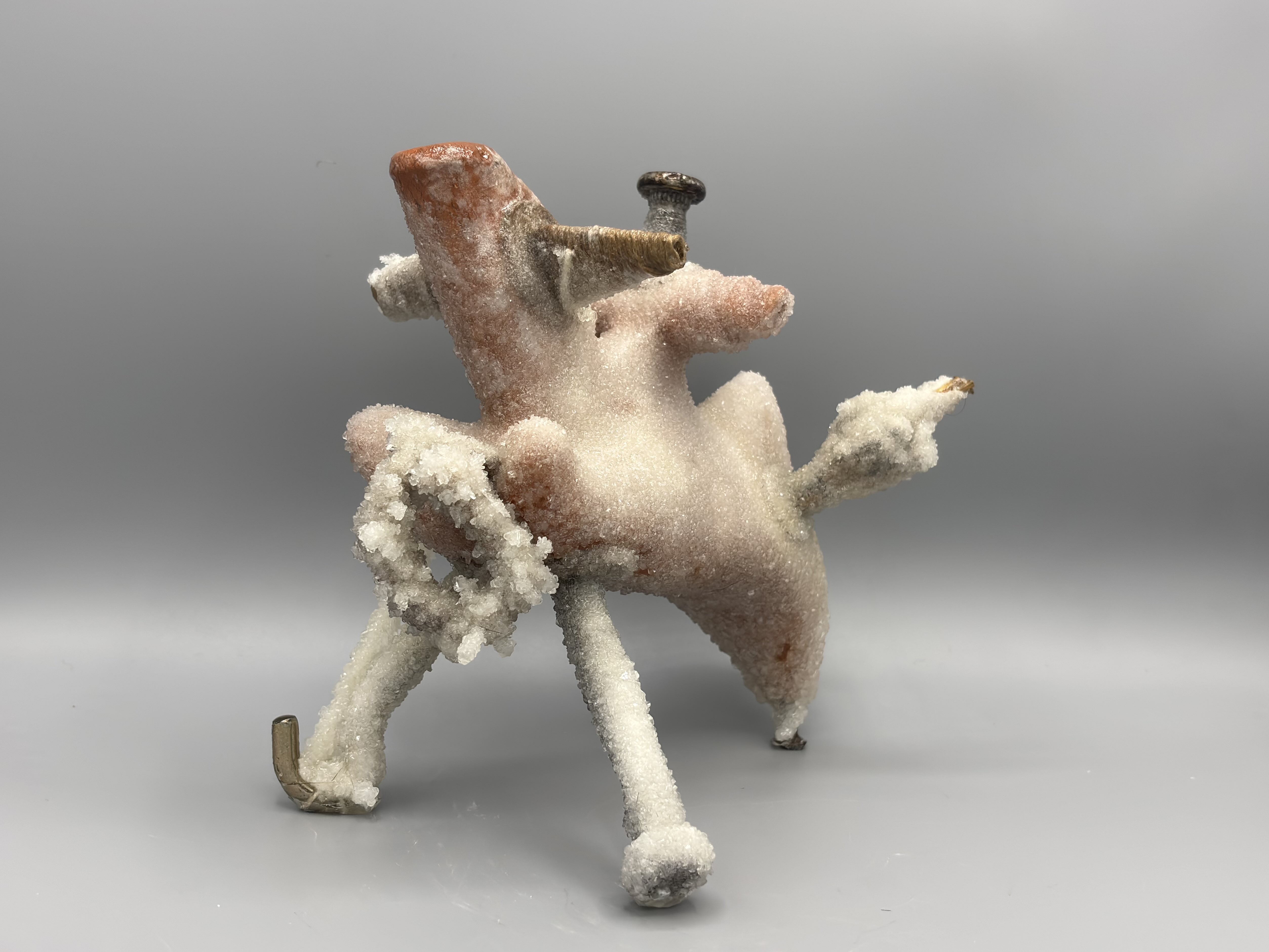 Mojahid Musa, found object, clay sculptures,dhaka art summit